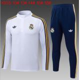 Chándal Real Madrid 2026/27 ( White I Half Zip) - NIÑOS